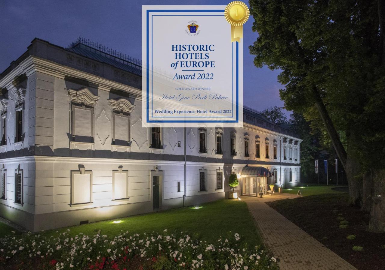 Hotel Gino Park Palace Povazska Bystrica Bagian luar foto
